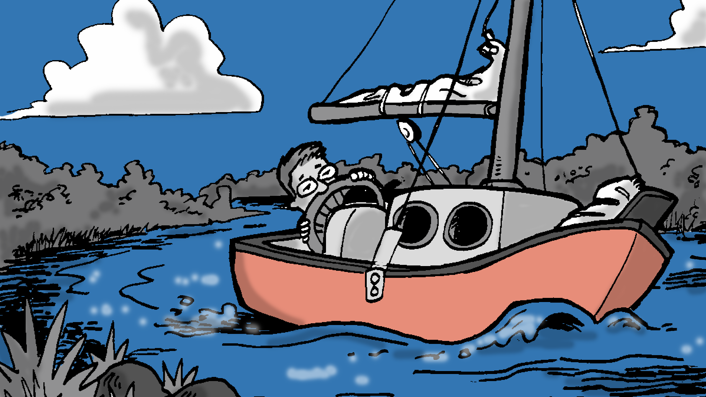Illustration for &lsquo;The Fourth-Grader Speaks of Rivers.&rsquo;